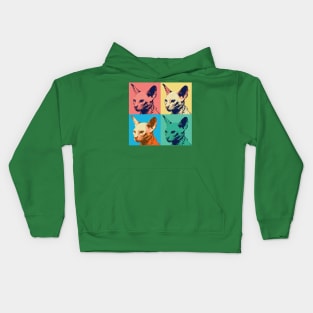 Warhol Cat Kids Hoodie